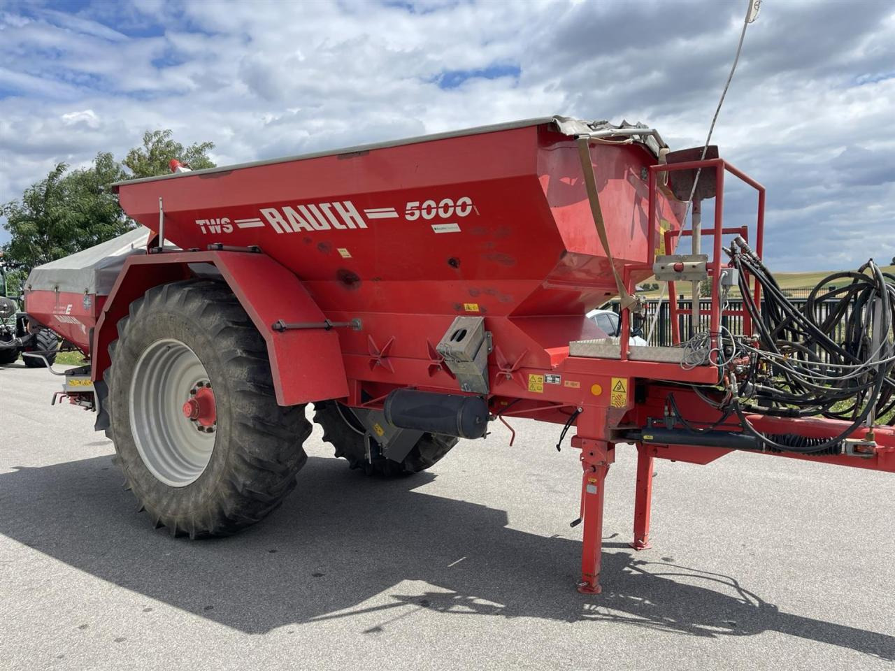 Rauch TWS 5000 Düngerwagen mit Deichsel-Lenkung mit Düngestreuer Axera H-EMC leasing Rauch TWS 5000 Düngerwagen mit Deichsel-Lenkung mit Düngestreuer Axera H-EMC: picture 8