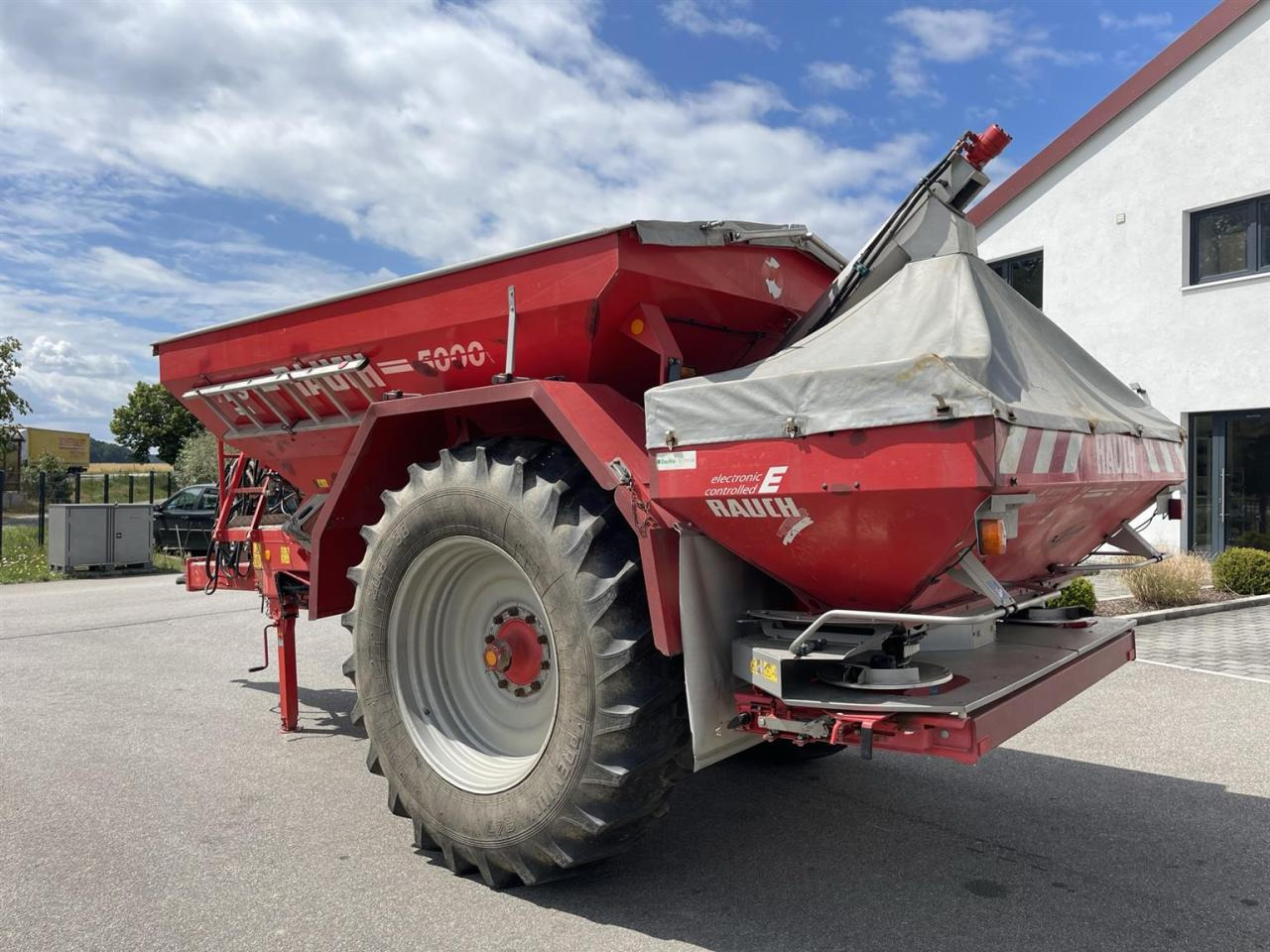 Rauch TWS 5000 Düngerwagen mit Deichsel-Lenkung mit Düngestreuer Axera H-EMC - Fertilizer spreader: picture 4 Rauch TWS 5000 Düngerwagen mit Deichsel-Lenkung mit Düngestreuer Axera H-EMC - Fertilizer spreader: picture 4