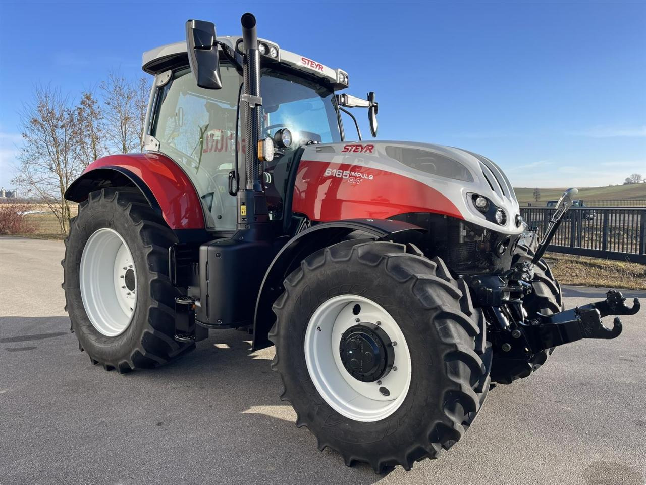 Farm tractor Steyr 6165 Impuls CVT mit 430 h, 2023 Ersteinsatz, FINANZIERUNG MÖGLICH: picture 7