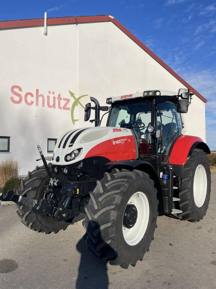 Steyr 6165 Impuls CVT mit 430 h, 2023 Ersteinsatz, FINANZIERUNG MÖGLICH - Farm tractor: picture 1 Steyr 6165 Impuls CVT mit 430 h, 2023 Ersteinsatz, FINANZIERUNG MÖGLICH - Farm tractor: picture 1