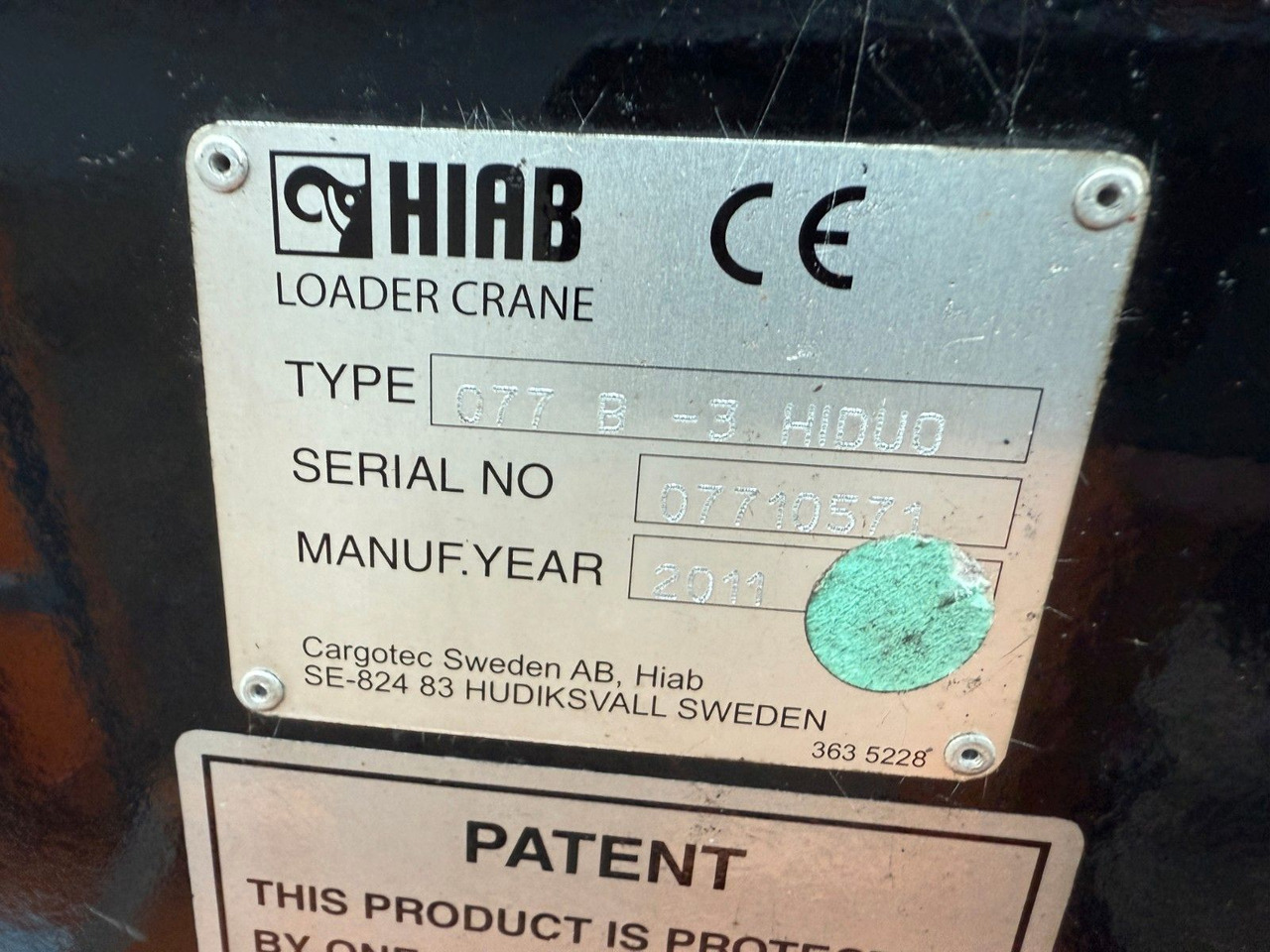 Abrollcontainer mit Hiab Kran 077 B- 3 - Hook lift truck: picture 4 Abrollcontainer mit Hiab Kran 077 B- 3 - Hook lift truck: picture 4