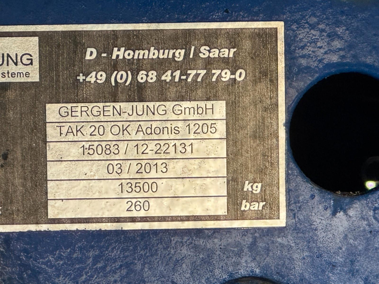 DAF XF 105.460 - Gergen Adonis TAK 20 ok 1205 - Tipper: picture 4 DAF XF 105.460 - Gergen Adonis TAK 20 ok 1205 - Tipper: picture 4