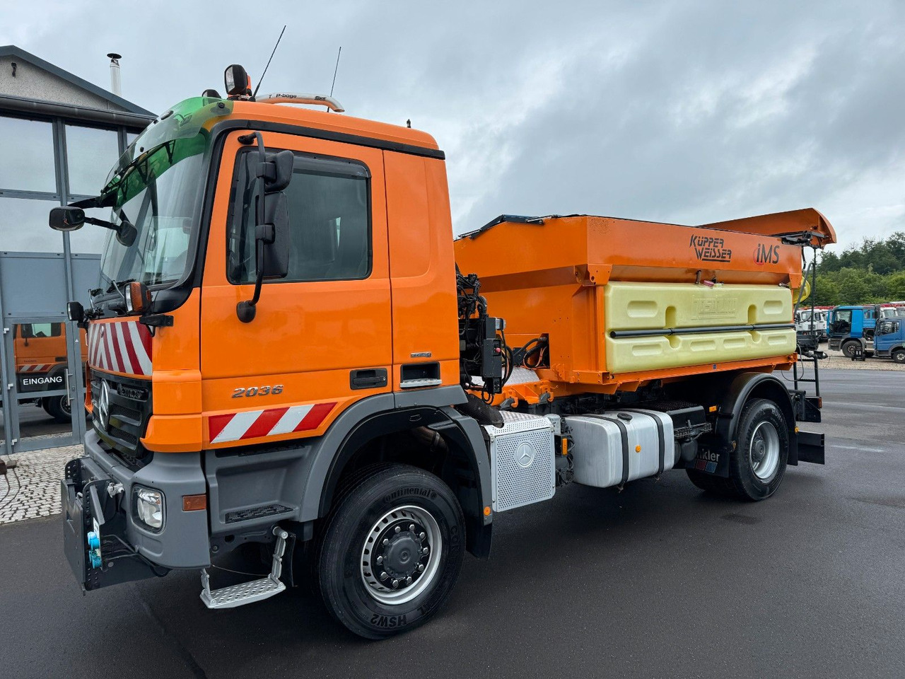 Mercedes-Benz Actros 2036 4x4 mit Dautel Wechselsystem E 5 - Tipper: picture 3 Mercedes-Benz Actros 2036 4x4 mit Dautel Wechselsystem E 5 - Tipper: picture 3