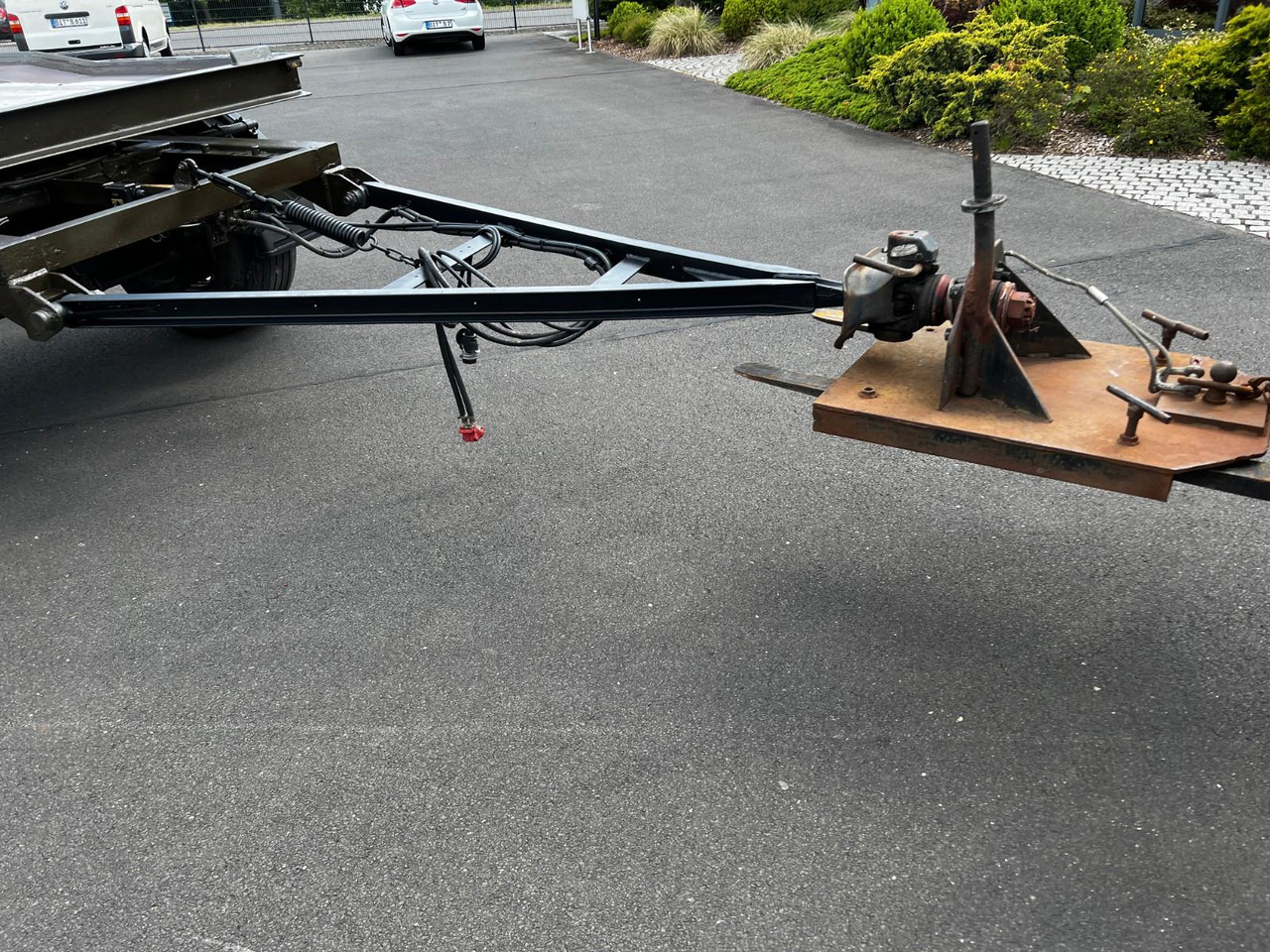 Reisch REA 18 E 2- Achs / Luftfederung / BPW - Roll-off/ Skip trailer: picture 2 Reisch REA 18 E 2- Achs / Luftfederung / BPW - Roll-off/ Skip trailer: picture 2