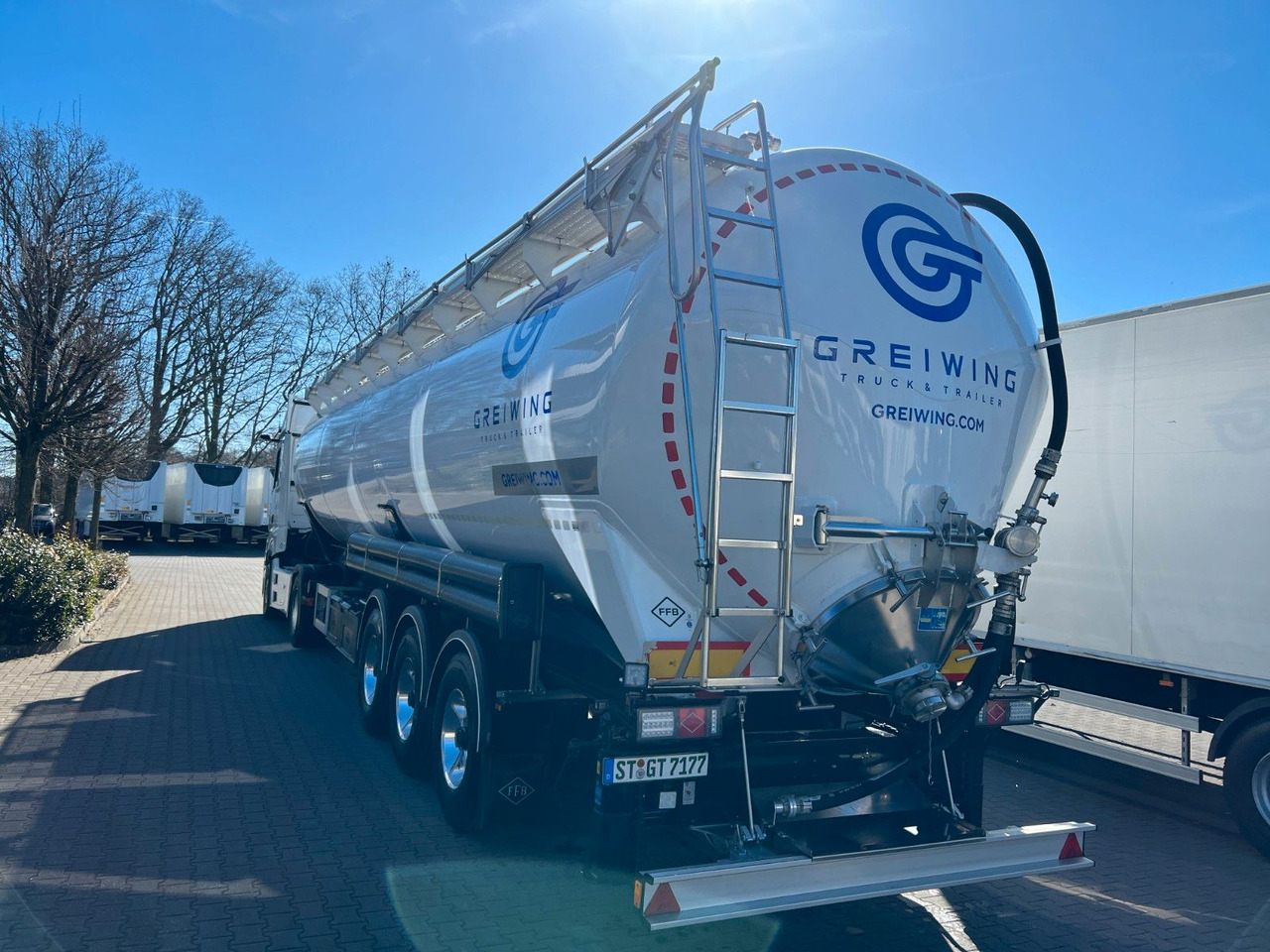 Feldbinder KIP 60.3 - Silo semi-trailer: picture 5 Feldbinder KIP 60.3 - Silo semi-trailer: picture 5