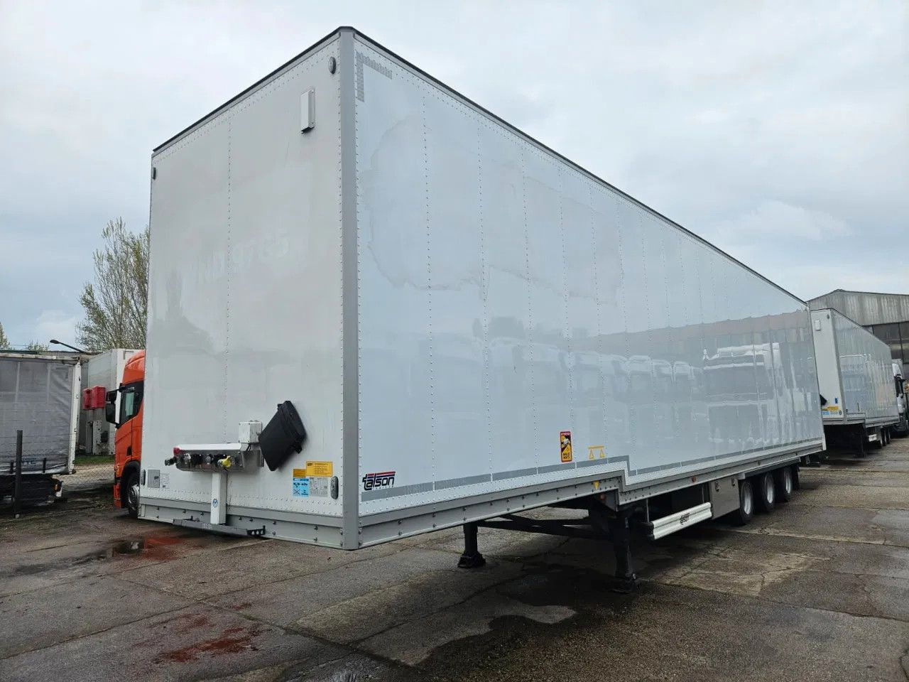 Talson F1227 Mega AIR Cargo Hydraroll Roller Bed 4 unit - Semi-trailer: picture 1 Talson F1227 Mega AIR Cargo Hydraroll Roller Bed 4 unit - Semi-trailer: picture 1