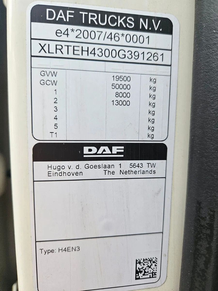 Tractor unit DAF XF 480 SSC Standard StandKlima: picture 10