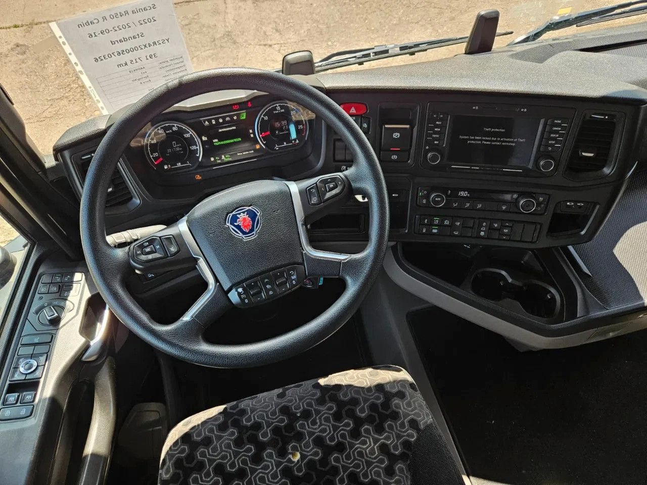 New Tractor unit Scania R450 PTO, Standklima, Navi, New Smart2 tachograp: picture 11