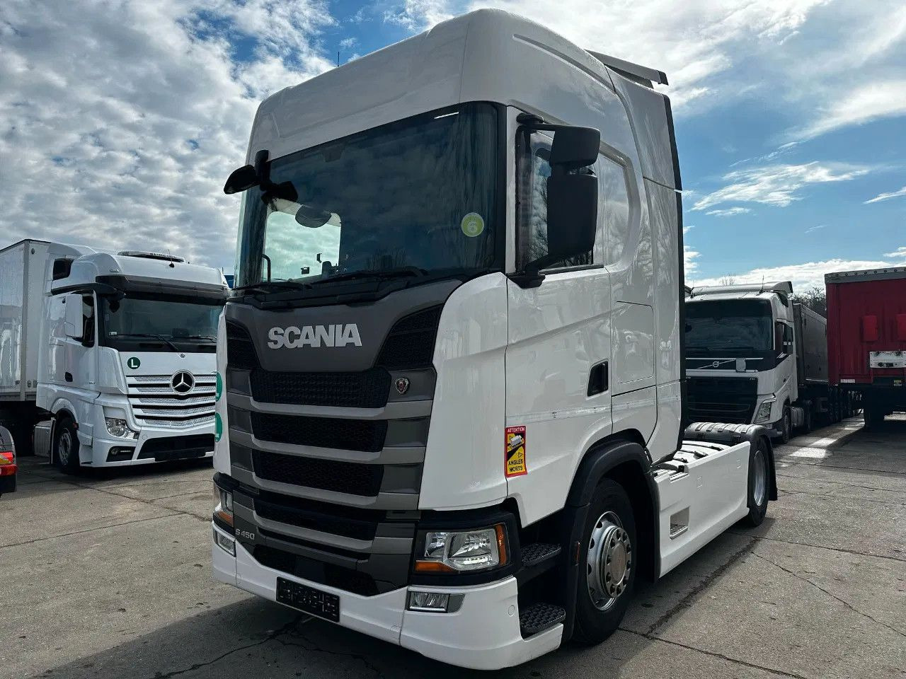 Scania S450 Standard, Full Spoiler, StandKlima, Retarde - Tractor unit: picture 1 Scania S450 Standard, Full Spoiler, StandKlima, Retarde - Tractor unit: picture 1