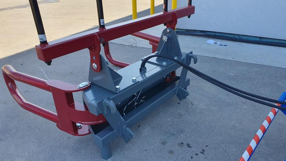 Ballenzange mit Zinken Rundbellenzange Silozange Frontlader Euro - Clamp: picture 3 Ballenzange mit Zinken Rundbellenzange Silozange Frontlader Euro - Clamp: picture 3