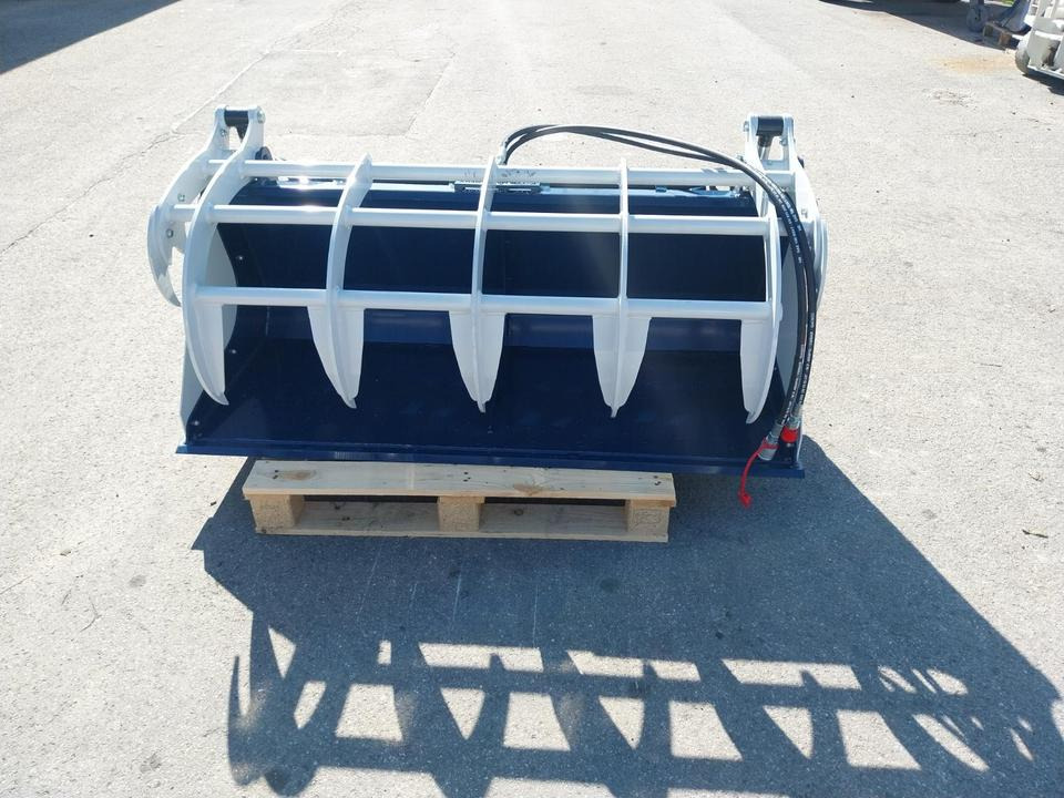 Greifschaufel mini Krokodilgebiss Hoflader Schäffer Thaler Euro - Loader bucket: picture 1 Greifschaufel mini Krokodilgebiss Hoflader Schäffer Thaler Euro - Loader bucket: picture 1