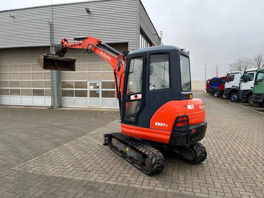 KUBOTA KUBOTA Minibagger Minibagger KX 61 2245h, incl. Grabn+Tieflöffel - Mini excavator: picture 3 KUBOTA KUBOTA Minibagger Minibagger KX 61 2245h, incl. Grabn+Tieflöffel - Mini excavator: picture 3