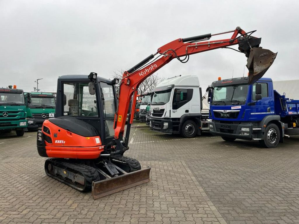 Kubota Minibagger KX 61 Minibagger 2245h, incl. Grabn+T - Mini excavator: picture 1 Kubota Minibagger KX 61 Minibagger 2245h, incl. Grabn+T - Mini excavator: picture 1
