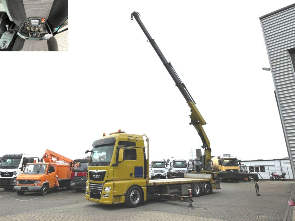 MAN MAN TG-X Pritsche Heckkran 26.500 6x2-2 LL 53m/to, Funk, Twistlock. - Dropside/ Flatbed truck, Crane truck: picture 3 MAN MAN TG-X Pritsche Heckkran 26.500 6x2-2 LL 53m/to, Funk, Twistlock. - Dropside/ Flatbed truck, Crane truck: picture 3