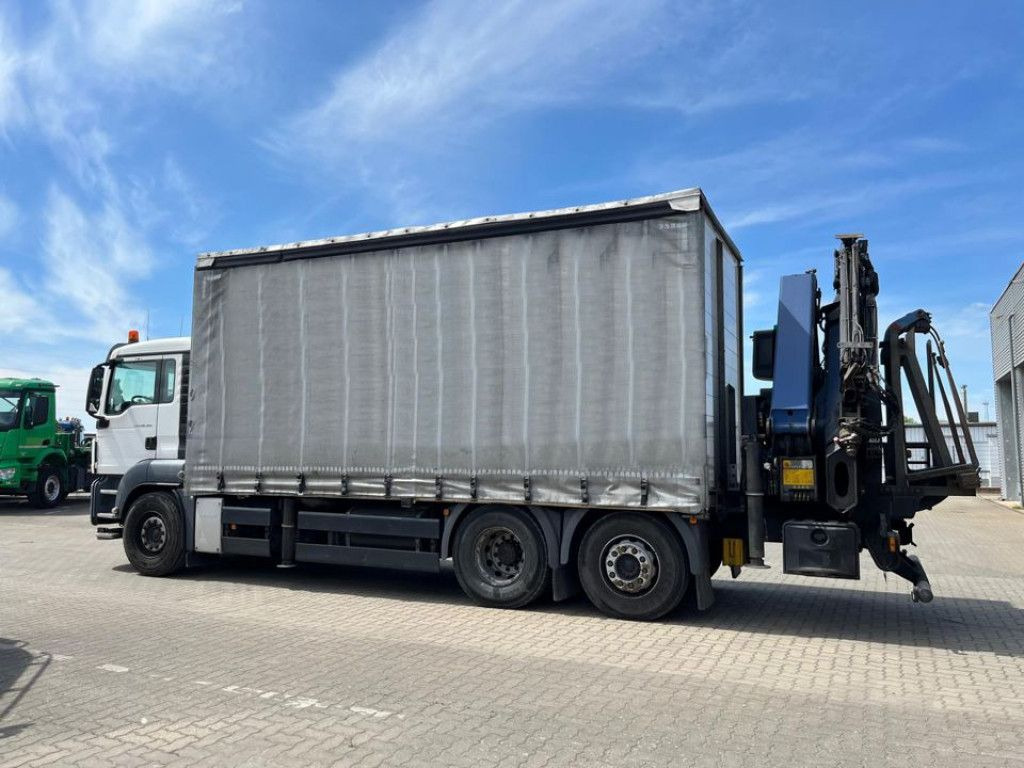 MAN TG-S 26.360 6x2-2LL Pritsche Heckkran 34m/to, Ji - Crane truck: picture 4 MAN TG-S 26.360 6x2-2LL Pritsche Heckkran 34m/to, Ji - Crane truck: picture 4