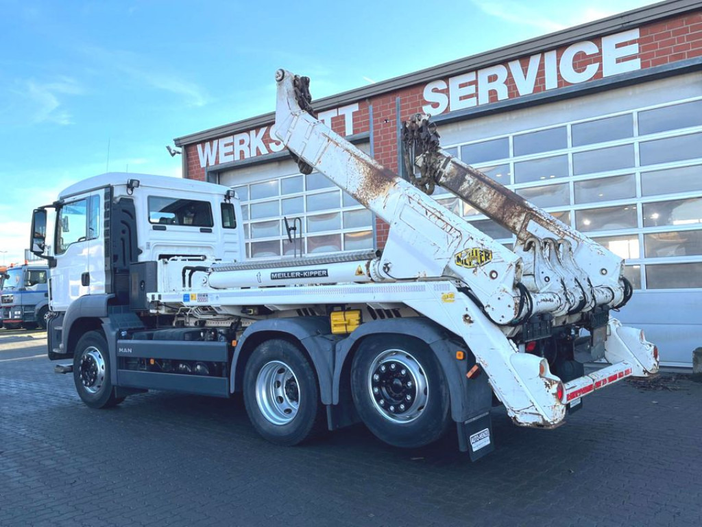 MAN TG-S Absetzkipper 26.440 BL 6x2 Meiller Funk - Skip loader truck: picture 3 MAN TG-S Absetzkipper 26.440 BL 6x2 Meiller Funk - Skip loader truck: picture 3