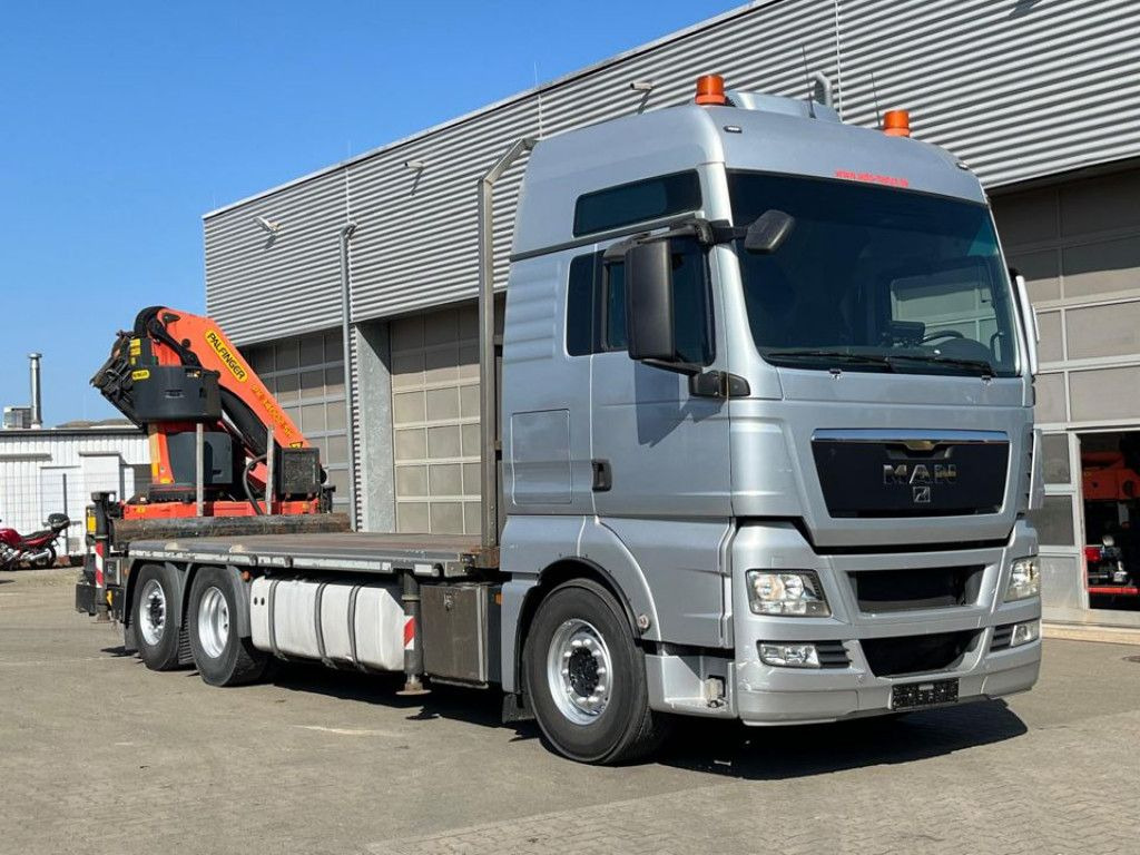MAN TG-X 26.400 6x2 Pritsche Heckkran Palfinger 3400 - Crane truck: picture 2 MAN TG-X 26.400 6x2 Pritsche Heckkran Palfinger 3400 - Crane truck: picture 2
