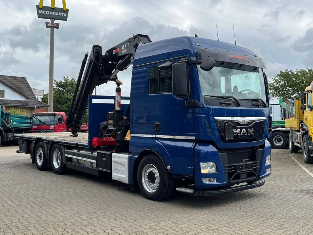 MAN TG-X 26.480 6x2 Pritsche Kran Hiab 477 + Funk MAN TG-X 26.480 6x2 Pritsche Kran Hiab 477 + Funk - Dropside/ Flatbed truck, Crane truck: picture 3 MAN TG-X 26.480 6x2 Pritsche Kran Hiab 477 + Funk MAN TG-X 26.480 6x2 Pritsche Kran Hiab 477 + Funk - Dropside/ Flatbed truck, Crane truck: picture 3