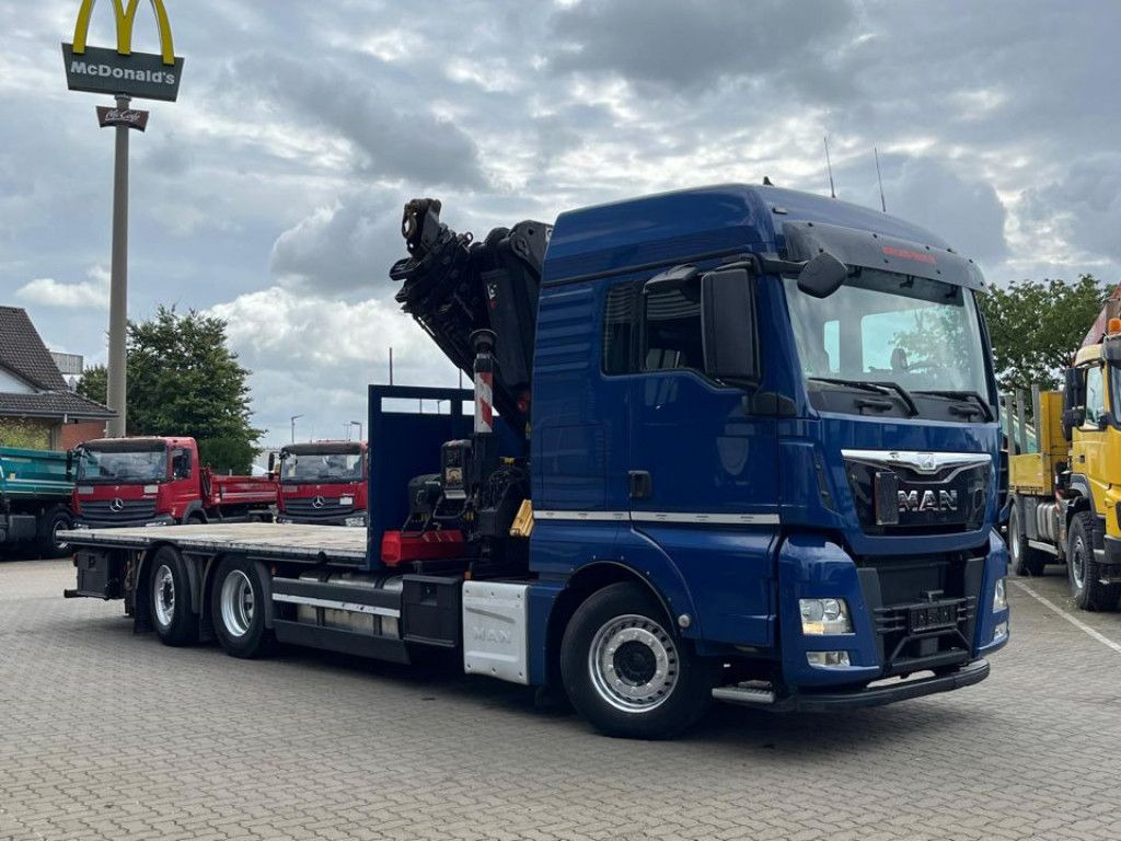 MAN TG-X 26.480 6x2 Pritsche Kran Hiab 477 + Funk MAN TG-X 26.480 6x2 Pritsche Kran Hiab 477 + Funk - Dropside/ Flatbed truck, Crane truck: picture 4 MAN TG-X 26.480 6x2 Pritsche Kran Hiab 477 + Funk MAN TG-X 26.480 6x2 Pritsche Kran Hiab 477 + Funk - Dropside/ Flatbed truck, Crane truck: picture 4