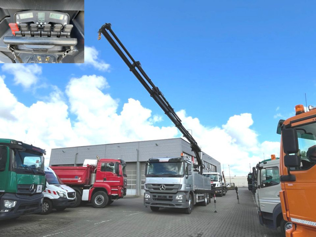 MERCEDES-BENZ Actros 2546 L 6x2 Pritsche Heckkran Hiab 288 6xhyd - Dropside/ Flatbed truck, Crane truck: picture 1 MERCEDES-BENZ Actros 2546 L 6x2 Pritsche Heckkran Hiab 288 6xhyd - Dropside/ Flatbed truck, Crane truck: picture 1