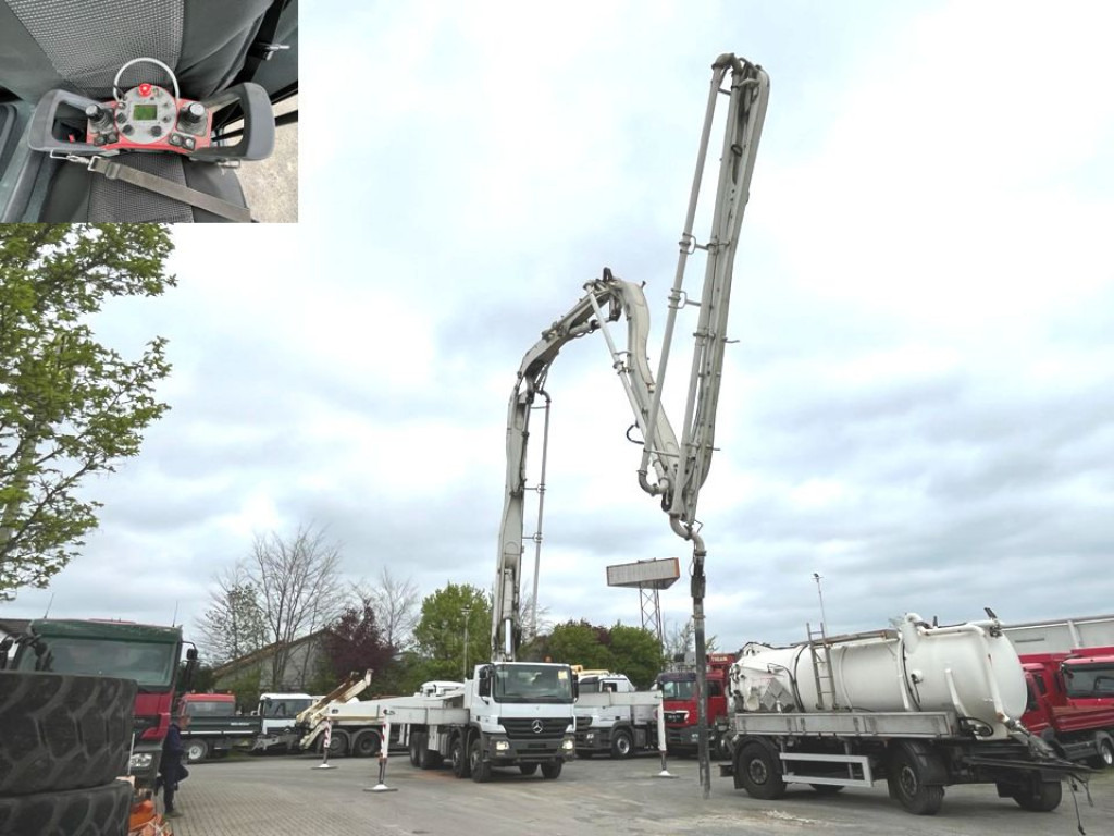 MERCEDES-BENZ Actros 3241 B 8x4 Betonpumpe Putzmeister 42m - Concrete pump truck: picture 1 MERCEDES-BENZ Actros 3241 B 8x4 Betonpumpe Putzmeister 42m - Concrete pump truck: picture 1