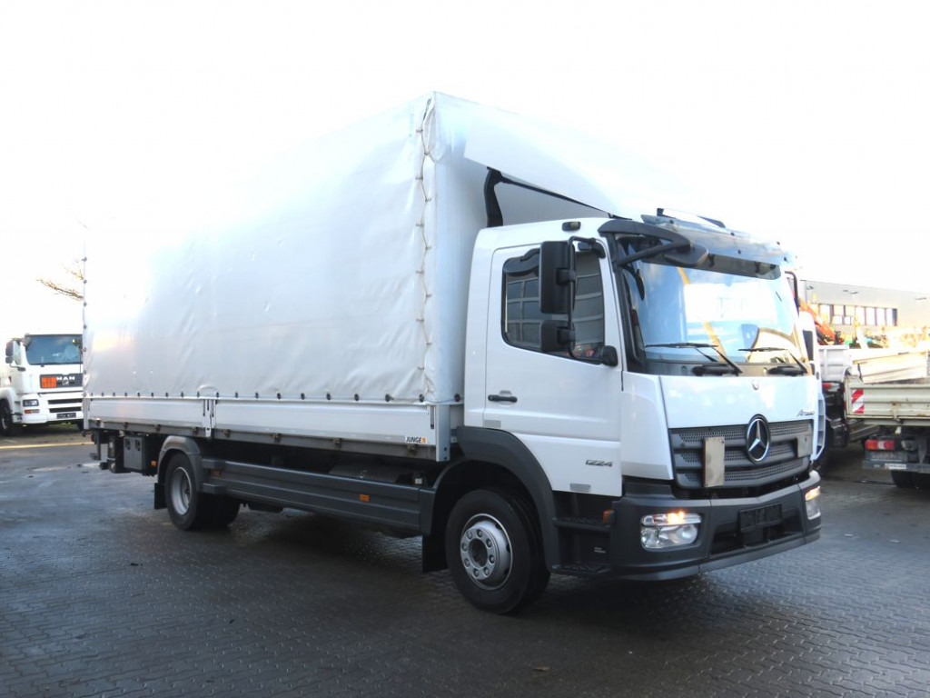 MERCEDES-BENZ Atego 1224 L Pritsche LBW LBW 1.5to - Curtain side truck: picture 2 MERCEDES-BENZ Atego 1224 L Pritsche LBW LBW 1.5to - Curtain side truck: picture 2