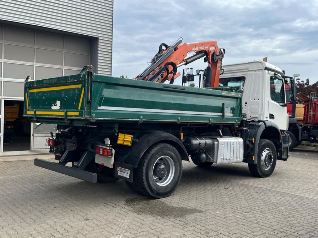 MERCEDES-BENZ Mercedes-Benz Arocs 2-Achs Kipper Kran 1835 K Atlas 126.3 - Tipper, Crane truck: picture 4 MERCEDES-BENZ Mercedes-Benz Arocs 2-Achs Kipper Kran 1835 K Atlas 126.3 - Tipper, Crane truck: picture 4