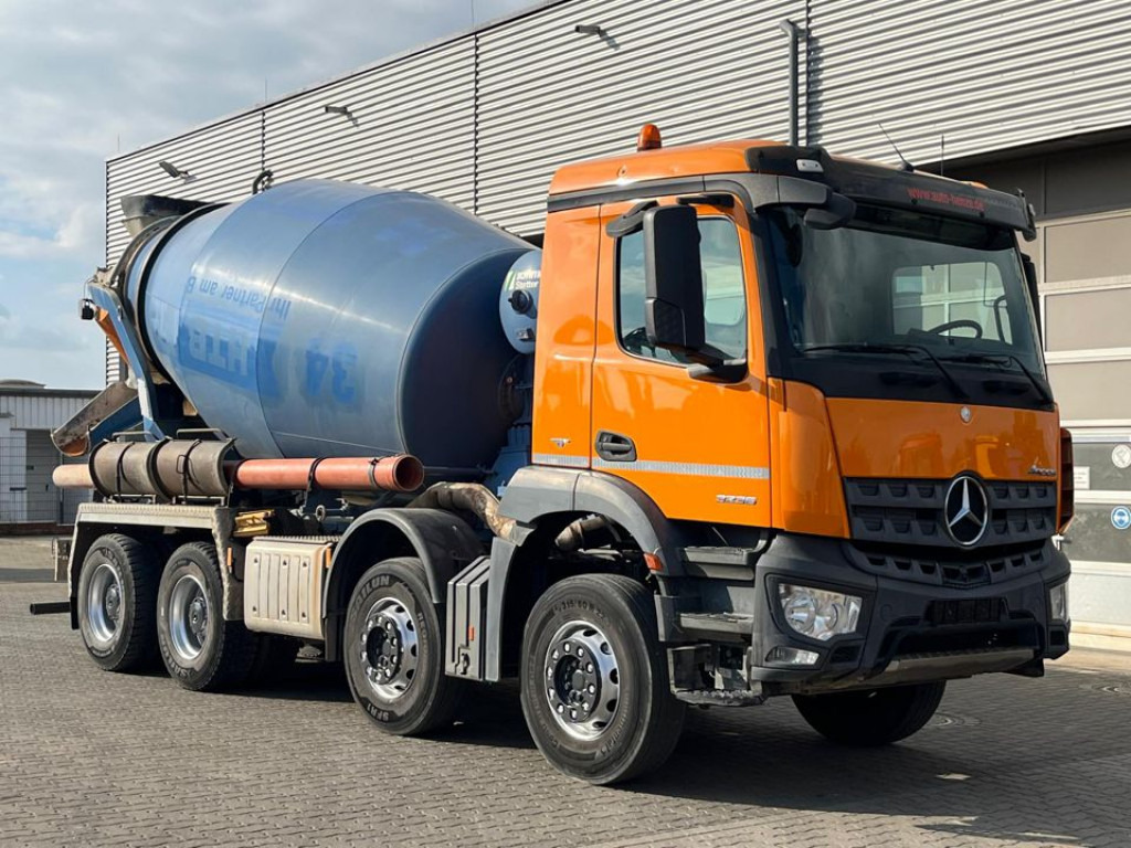MERCEDES-BENZ Mercedes-Benz Arocs Betonmischer 3236 8x4 Deutsch Top AP Achsen - Concrete mixer truck: picture 2 MERCEDES-BENZ Mercedes-Benz Arocs Betonmischer 3236 8x4 Deutsch Top AP Achsen - Concrete mixer truck: picture 2