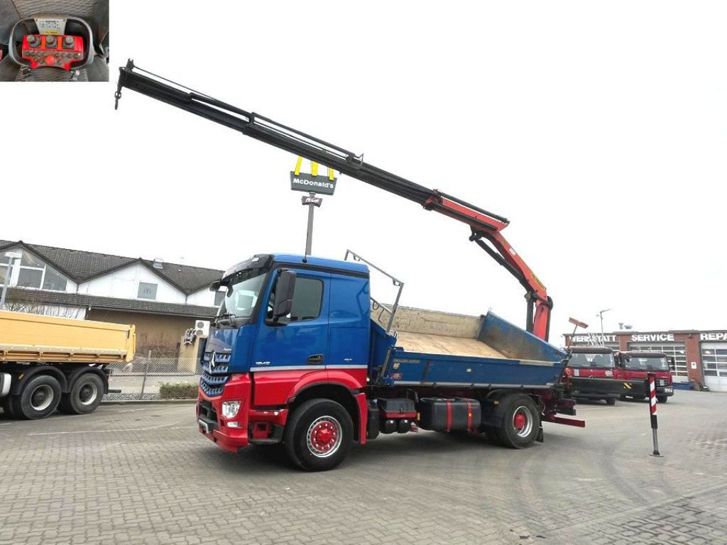 Mercedes-Benz Arocs 1845 4x4 HAD 2-Achs Allradkipper Kran Funk Mercedes-Benz Arocs 1845 4x4 HAD 2-Achs Allradkipper Heckkran - Tipper, Crane truck: picture 3 Mercedes-Benz Arocs 1845 4x4 HAD 2-Achs Allradkipper Kran Funk Mercedes-Benz Arocs 1845 4x4 HAD 2-Achs Allradkipper Heckkran - Tipper, Crane truck: picture 3