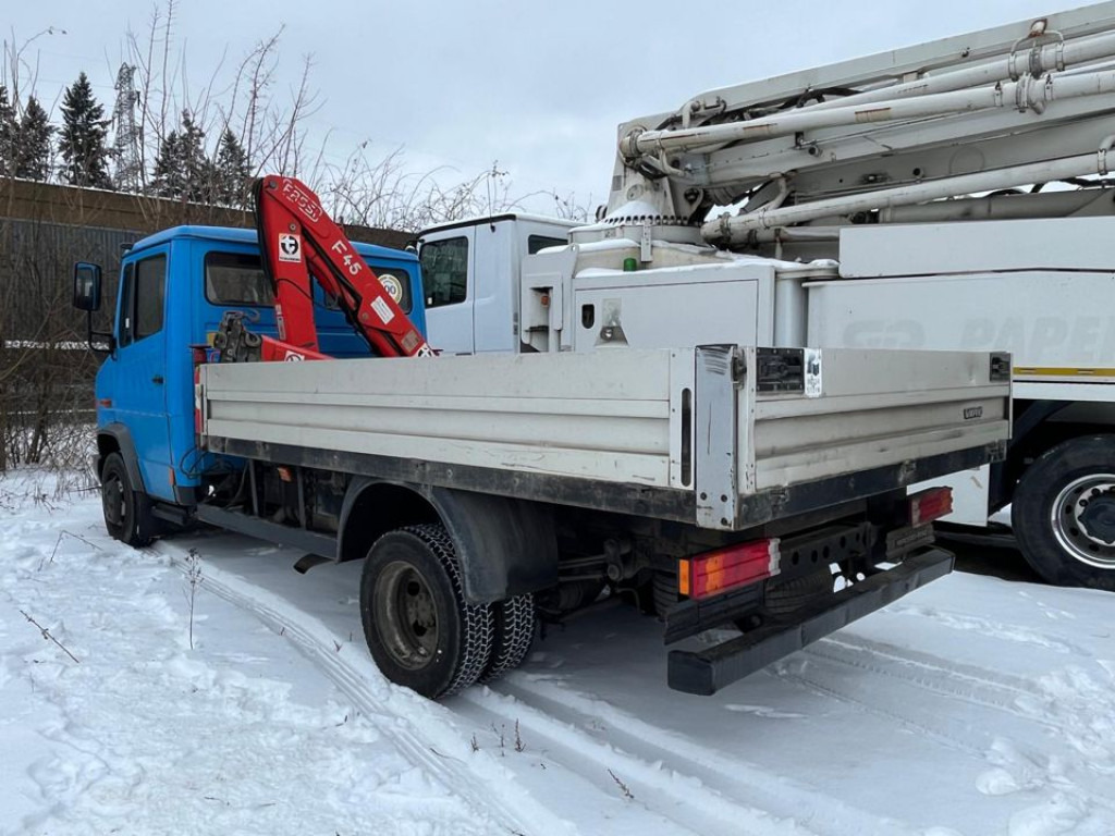 Mercedes-Benz Vario Pritsche Kran 814 D Fassi F45 - Dropside/ Flatbed truck, Crane truck: picture 3 Mercedes-Benz Vario Pritsche Kran 814 D Fassi F45 - Dropside/ Flatbed truck, Crane truck: picture 3