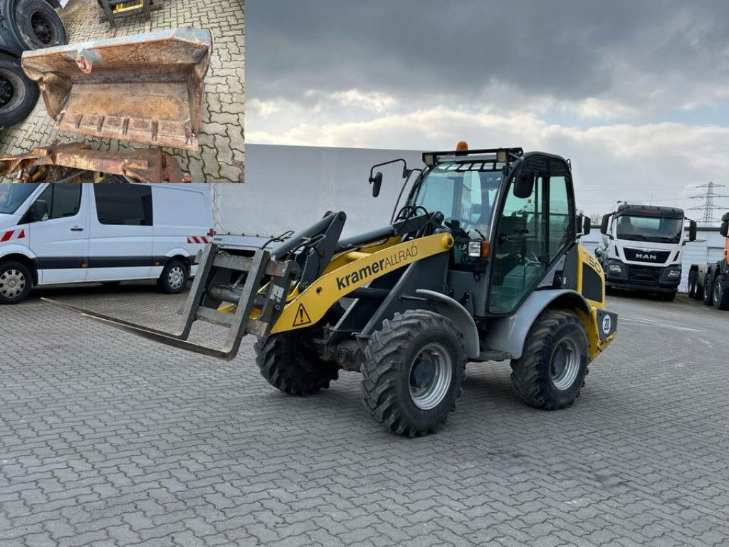 Radlader 750 Allrad Radlader Klappschaufel+Gabel - Wheel loader: picture 1 Radlader 750 Allrad Radlader Klappschaufel+Gabel - Wheel loader: picture 1