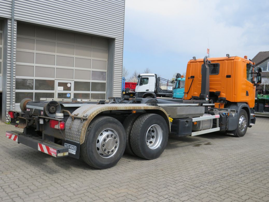 SCANIA (S) SCANIA (S) G Abrollkipper 410 LB 6x2*4HNA Lift+Lenkachse 289TKM - Hook lift truck: picture 5 SCANIA (S) SCANIA (S) G Abrollkipper 410 LB 6x2*4HNA Lift+Lenkachse 289TKM - Hook lift truck: picture 5