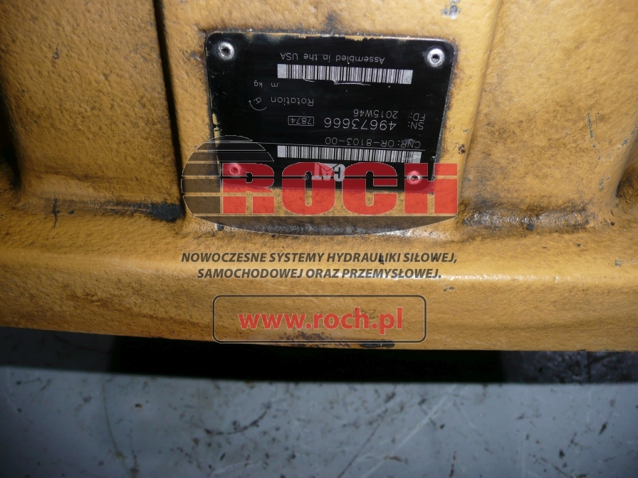CATERPILLAR + COMMERCIAL OR-8103-00 2015W46 + P11C493BEMB + 27- 053329110005-003 - Hydraulic pump for Crawler excavator: picture 2 CATERPILLAR + COMMERCIAL OR-8103-00 2015W46 + P11C493BEMB + 27- 053329110005-003 - Hydraulic pump for Crawler excavator: picture 2