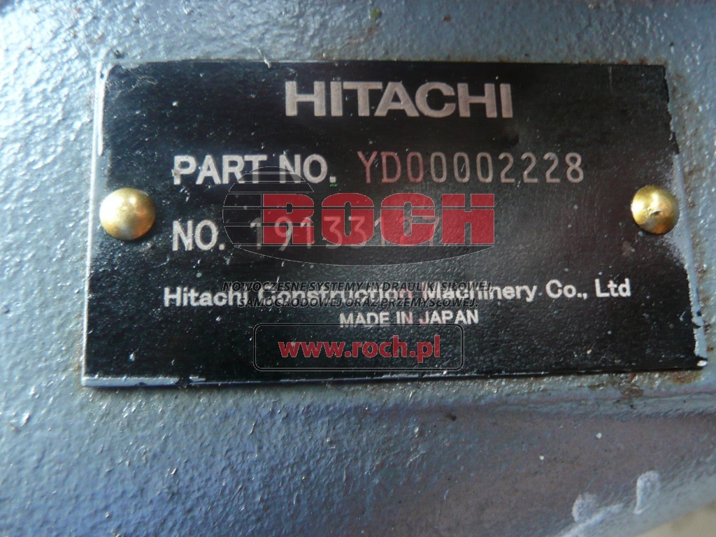 HITACHI YD00002228 + 10L7RZA-NZS F910236 2902440-4236 - Hydraulic pump: picture 2 HITACHI YD00002228 + 10L7RZA-NZS F910236 2902440-4236 - Hydraulic pump: picture 2