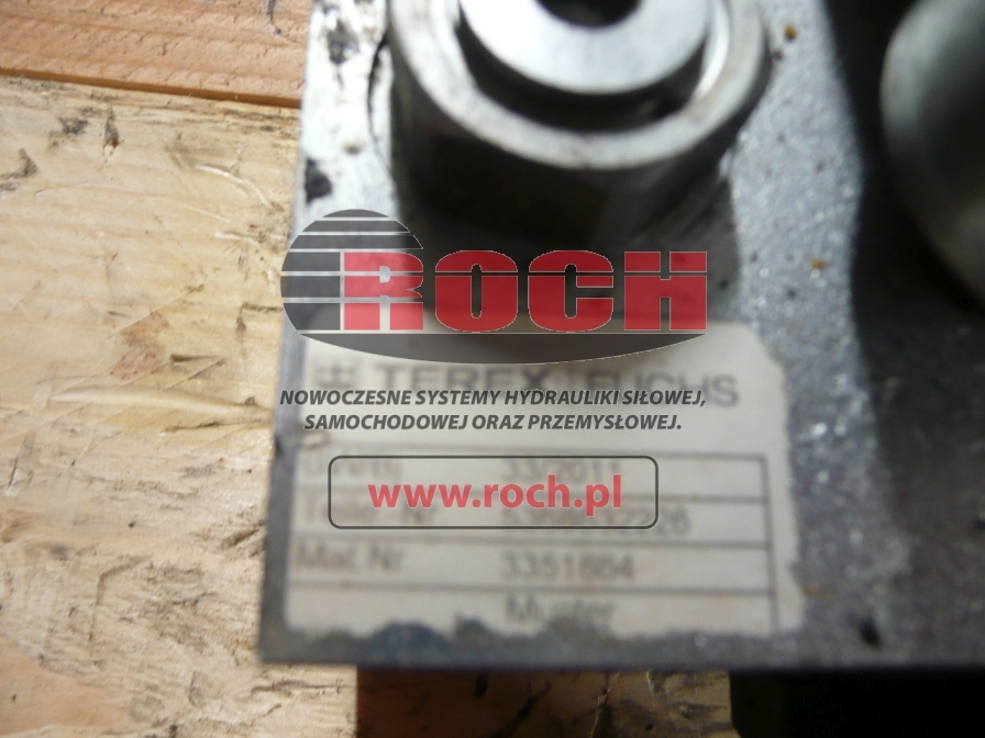 TEREX FUCHS 5368632226 3351864 + 3614877 26VDC 35 OHM + HYDROAKUMULATOR V 0,75L + DR10-01-C-N-070 V051 - Hydraulic valve: picture 2 TEREX FUCHS 5368632226 3351864 + 3614877 26VDC 35 OHM + HYDROAKUMULATOR V 0,75L + DR10-01-C-N-070 V051 - Hydraulic valve: picture 2