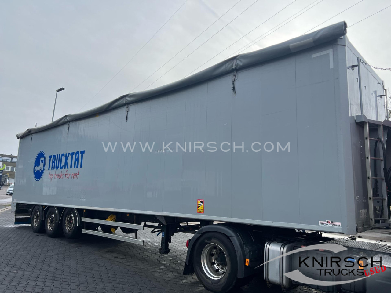 H&W Schubboden Liftachse SAF - Walking floor semi-trailer: picture 4 H&W Schubboden Liftachse SAF - Walking floor semi-trailer: picture 4