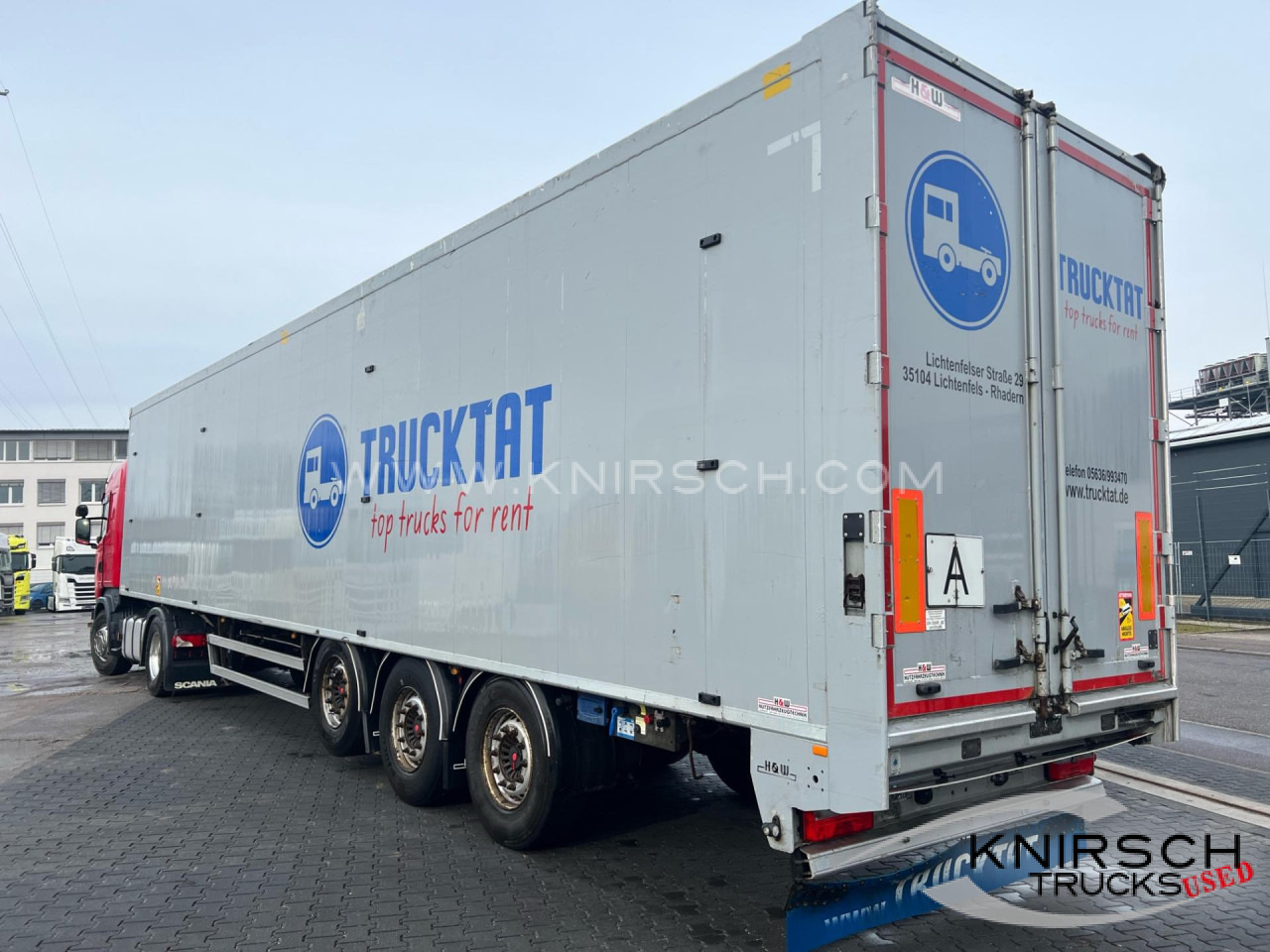 H&W Schubboden Liftachse SAF - Walking floor semi-trailer: picture 3 H&W Schubboden Liftachse SAF - Walking floor semi-trailer: picture 3