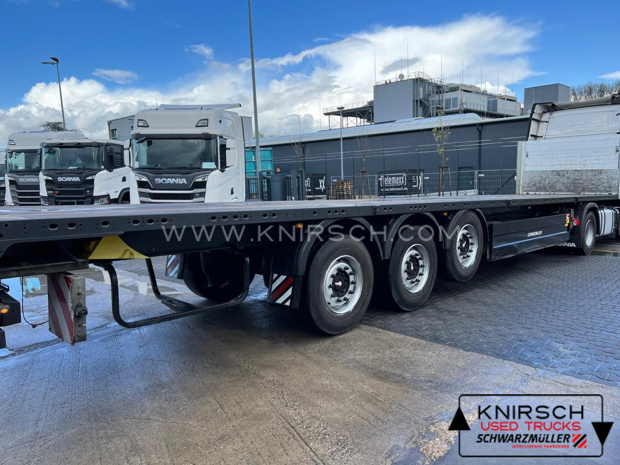 SCHWARZMUELLER Plateau Auflieger J-3A-125 - Dropside/ Flatbed semi-trailer: picture 3 SCHWARZMUELLER Plateau Auflieger J-3A-125 - Dropside/ Flatbed semi-trailer: picture 3