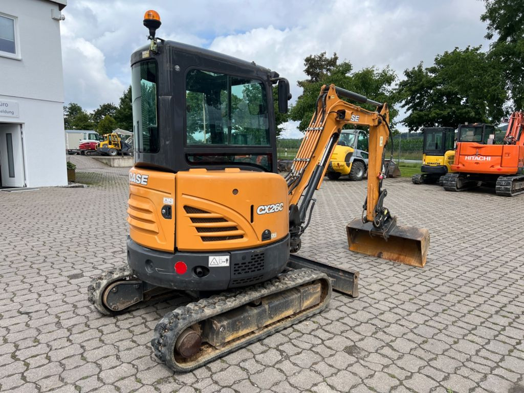 Case CX 26 C, Bj 19, 1690 BH, Tilt MS03, TL, GL - Mini excavator: picture 3 Case CX 26 C, Bj 19, 1690 BH, Tilt MS03, TL, GL - Mini excavator: picture 3