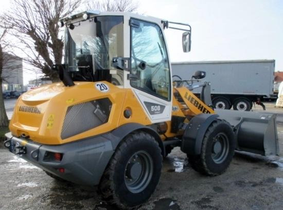 Liebherr L 508 C, BJ 25, 10 BH, Schaufel, Gabel, Neu, TOP - Wheel loader: picture 3 Liebherr L 508 C, BJ 25, 10 BH, Schaufel, Gabel, Neu, TOP - Wheel loader: picture 3