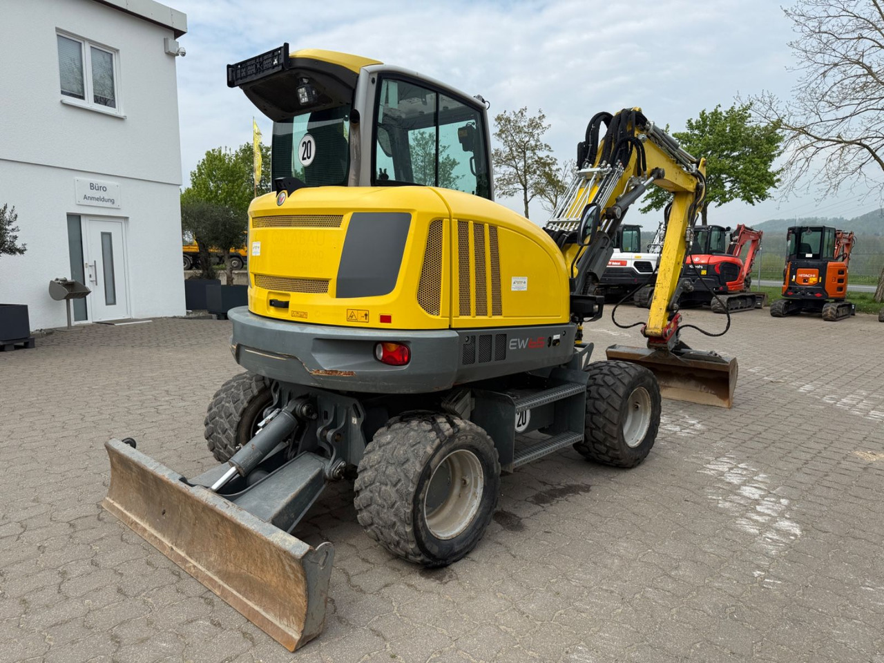 Wacker EW 65, Bj 18, 855 BH, VA, Breitreifen HS03, TOP - Wheel excavator: picture 3 Wacker EW 65, Bj 18, 855 BH, VA, Breitreifen HS03, TOP - Wheel excavator: picture 3