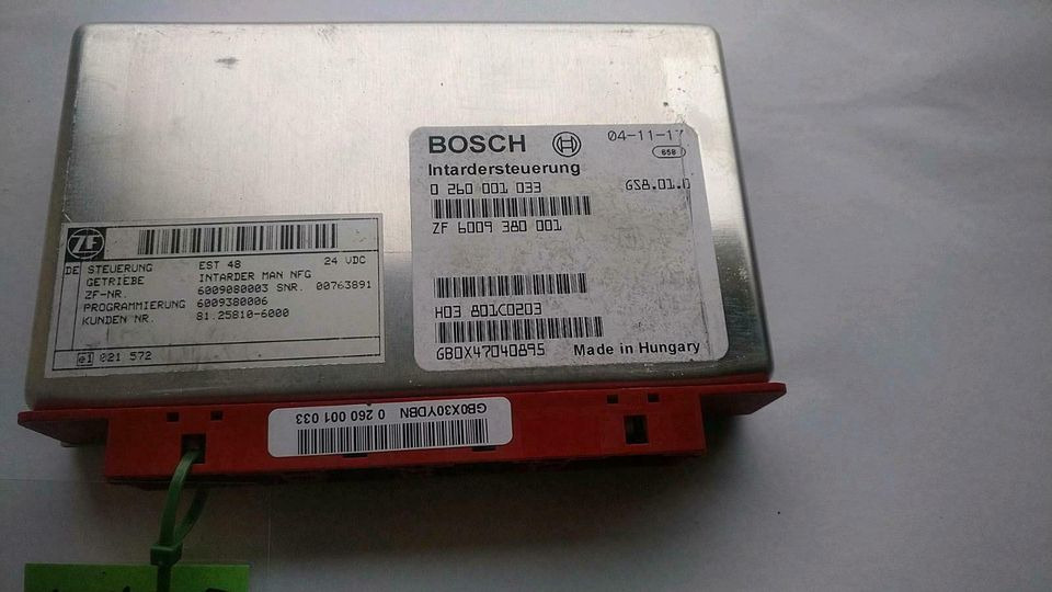 MAN TGA Intardersteuerung 81.25810-6000 - ECU for Truck: picture 1 MAN TGA Intardersteuerung 81.25810-6000 - ECU for Truck: picture 1