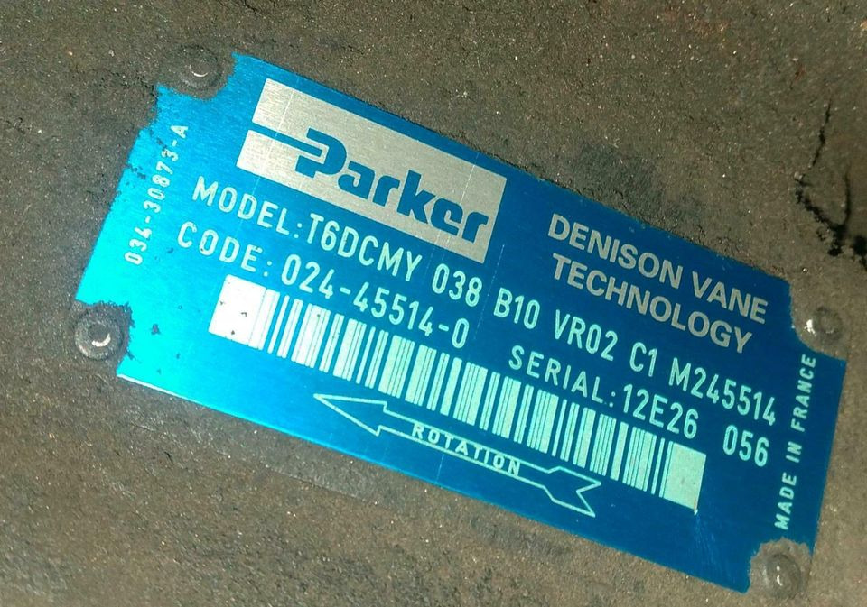 Parker Denison Hydraulikpumpe T6DCMY - Hydraulic pump for Truck: picture 2 Parker Denison Hydraulikpumpe T6DCMY - Hydraulic pump for Truck: picture 2