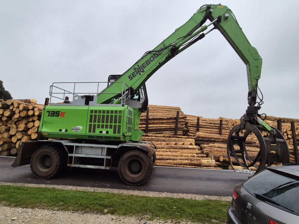 Sennebogen 735M GED - Waste/ Industry handler: picture 1 Sennebogen 735M GED - Waste/ Industry handler: picture 1