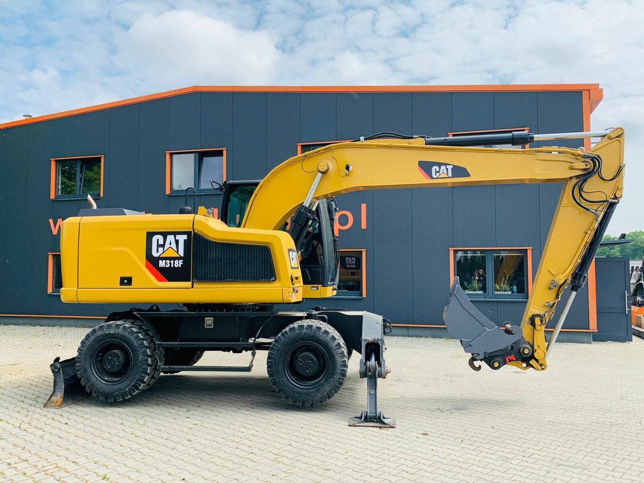 New Wheel excavator CAT M318F Mobilbagger *5.845 h *Schnellwechsel: picture 6