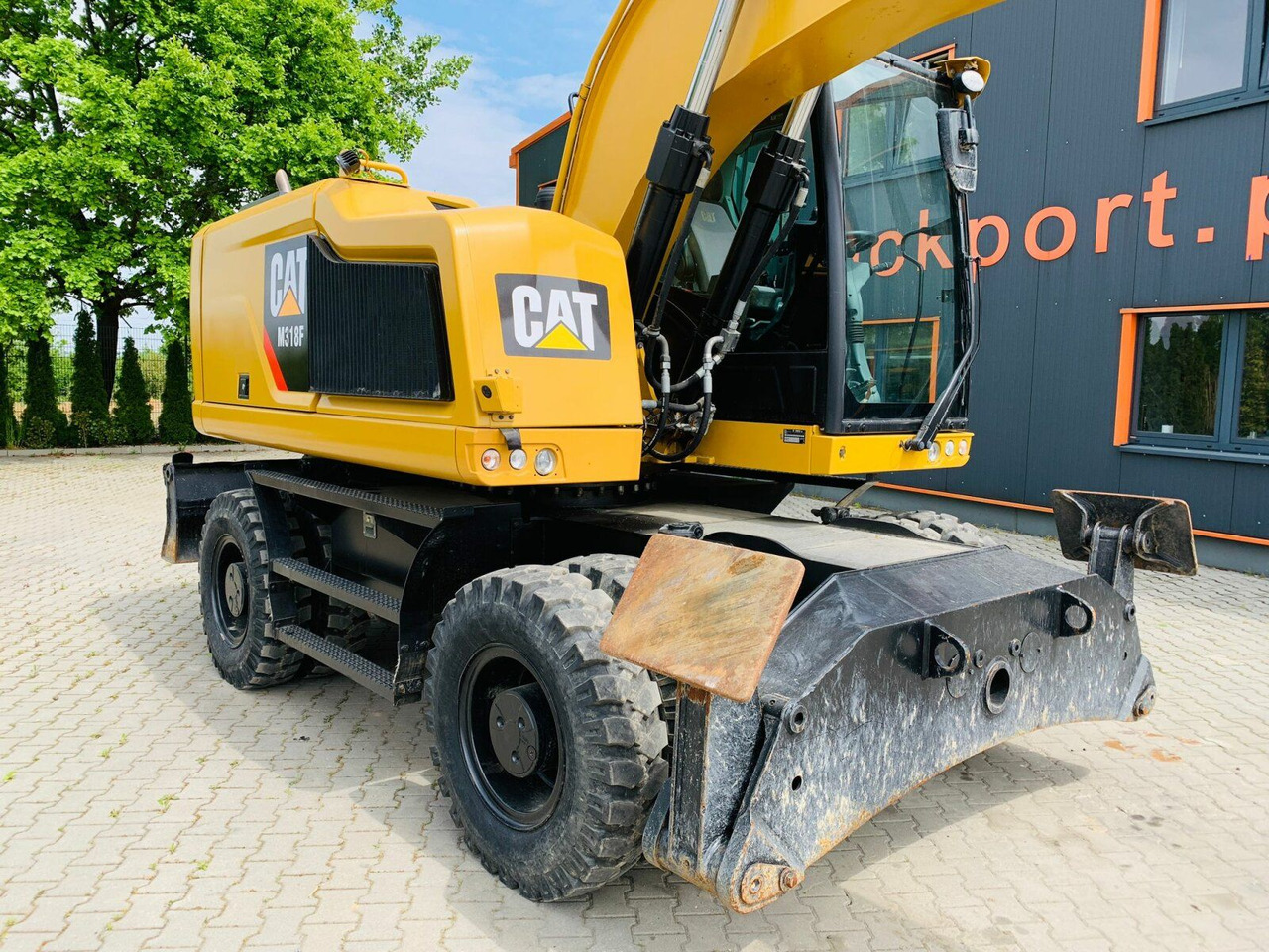 New Wheel excavator CAT M318F Mobilbagger *5.845 h *Schnellwechsel: picture 30