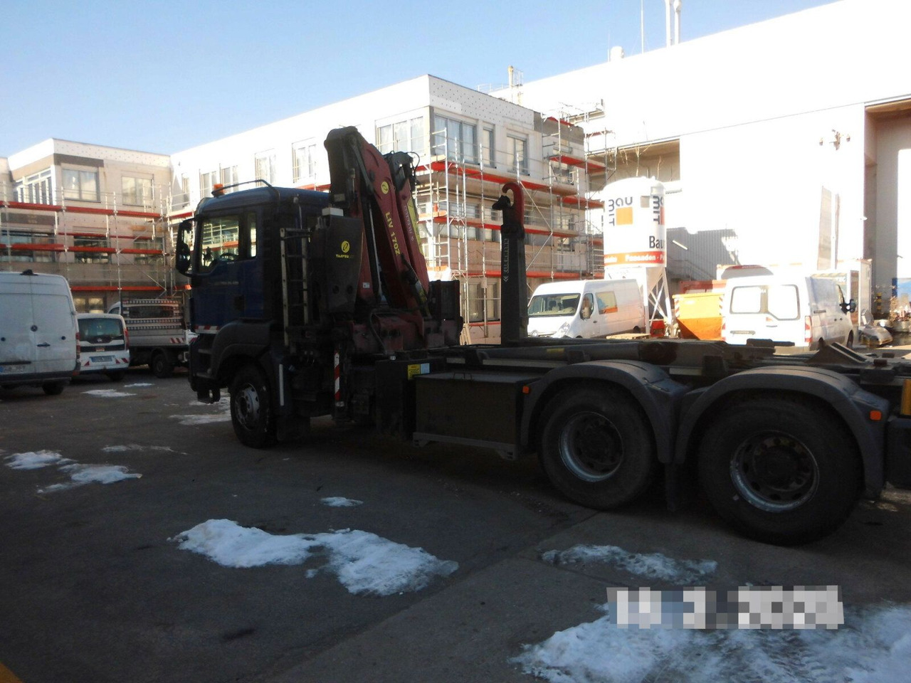 MAN TGS 28.480 6x4 Abrollkipper + Kran bis 4,63 T - Crane truck: picture 4 MAN TGS 28.480 6x4 Abrollkipper + Kran bis 4,63 T - Crane truck: picture 4