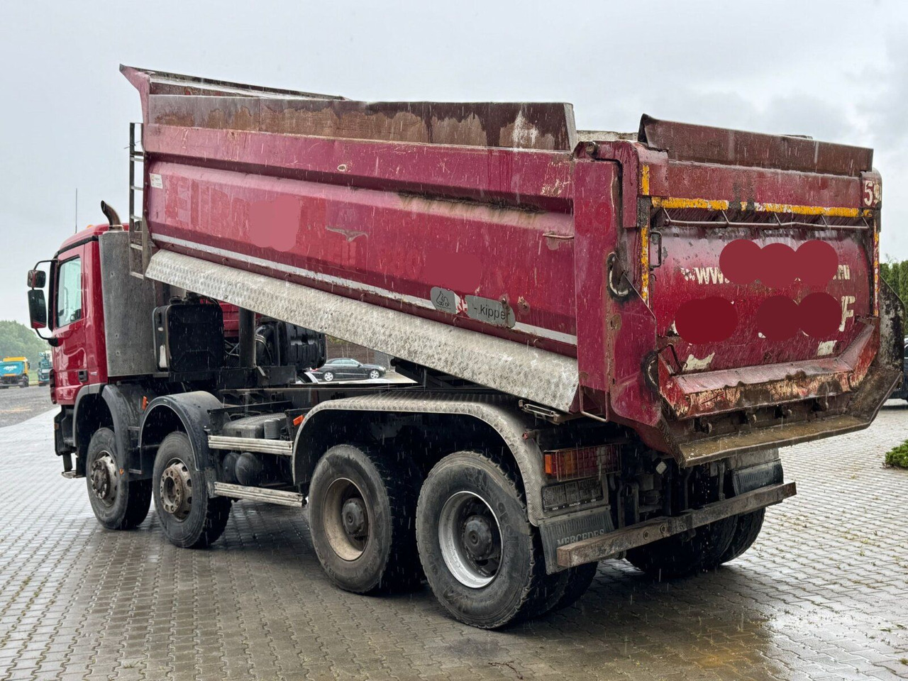 Mercedes-Benz ACTROS 4141 EURO4 8x6 Muldenkipper leasing Mercedes-Benz ACTROS 4141 EURO4 8x6 Muldenkipper: picture 11