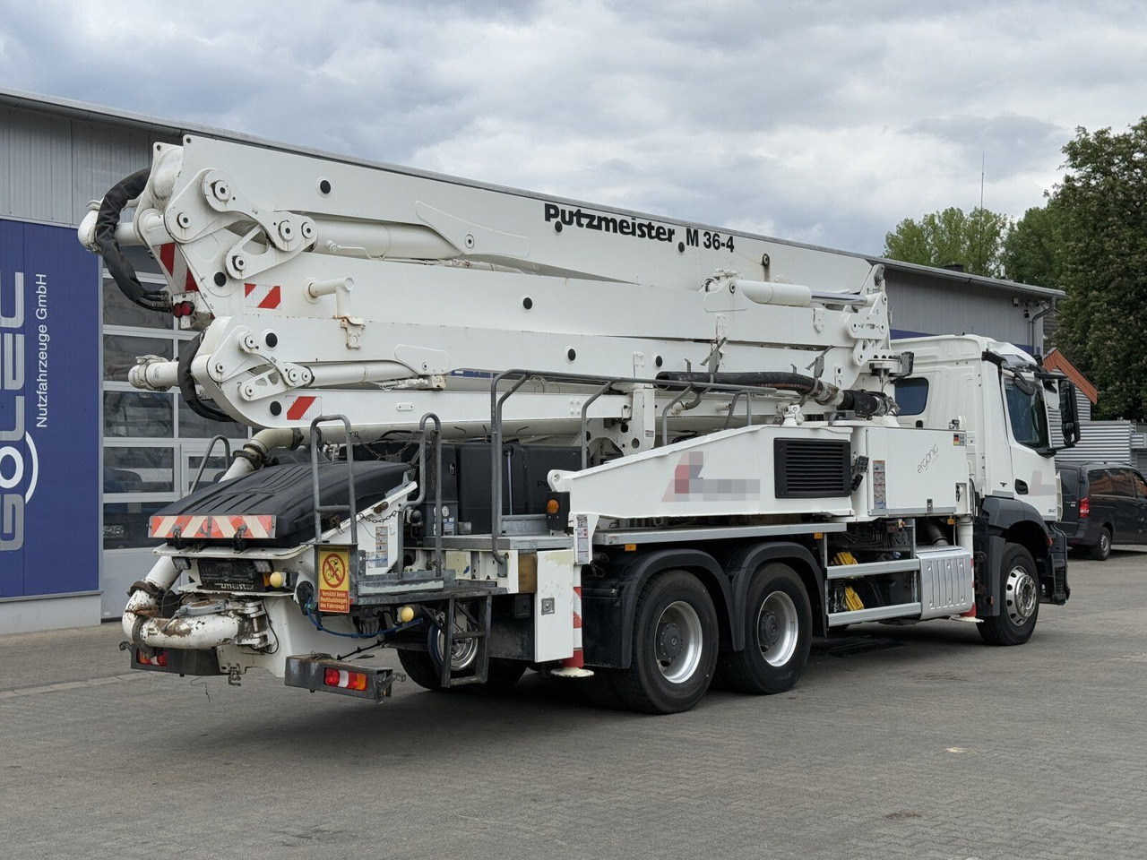 Mercedes-Benz AROCS 2840 6x4 Betonp. Putzmeister BSF36-4.16HLS - Concrete pump truck: picture 4 Mercedes-Benz AROCS 2840 6x4 Betonp. Putzmeister BSF36-4.16HLS - Concrete pump truck: picture 4