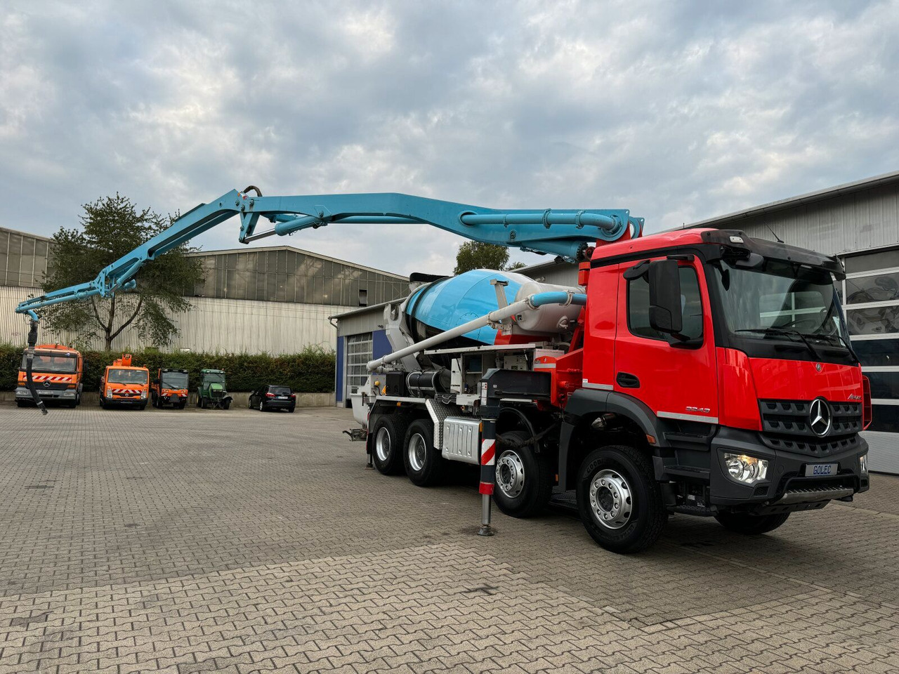Mercedes-Benz AROCS 3243 8x4 Euro 6 Pumi Putzmeister TMM 24-3 - Concrete mixer truck: picture 2 Mercedes-Benz AROCS 3243 8x4 Euro 6 Pumi Putzmeister TMM 24-3 - Concrete mixer truck: picture 2